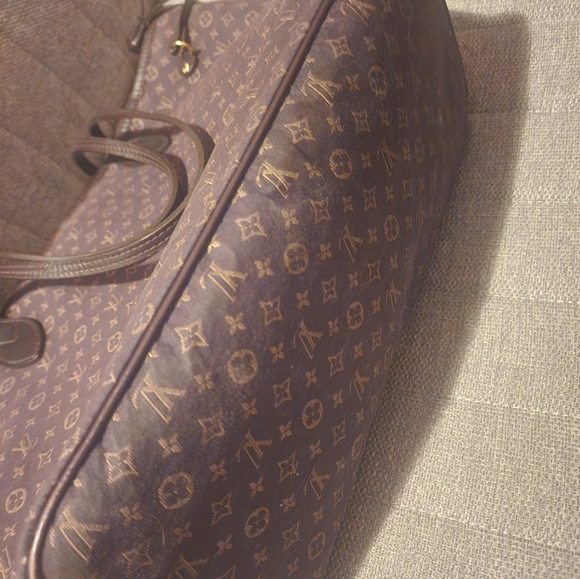Louis Vuitton Brown Monogram Tote Bag Neverfull Anniversary Print - Picture 8 of 9